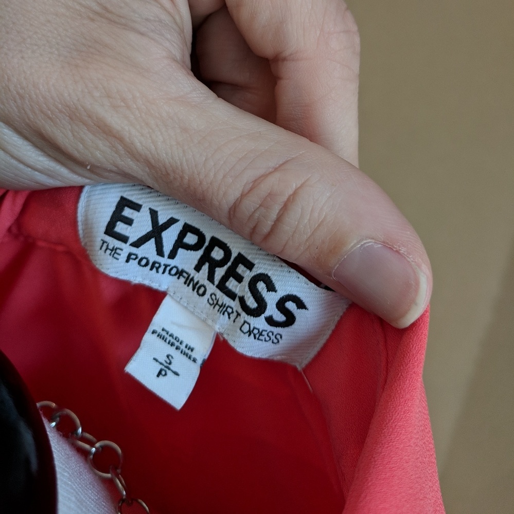 💫SOLD 💫 Express portofino shirt dress - Picture 4 of 5